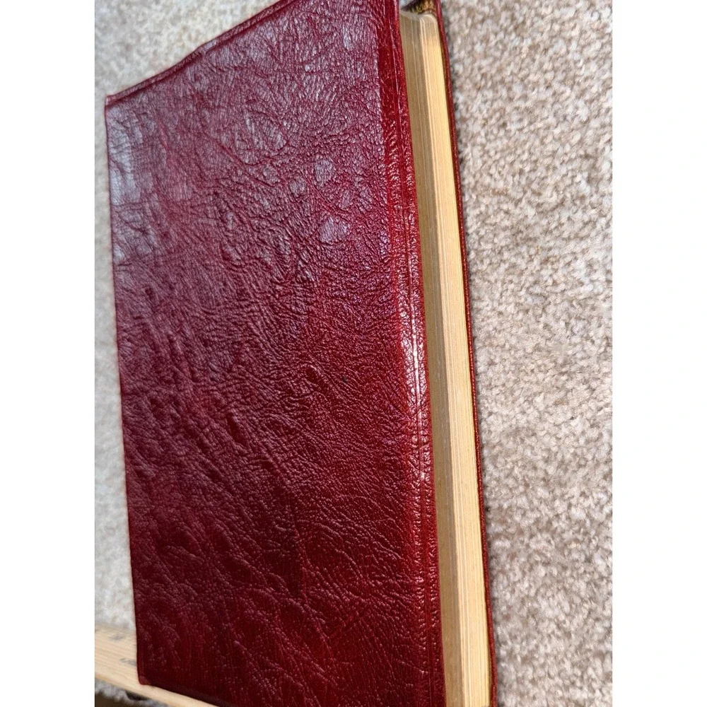 NASB The Open Bible Expanded Edition Thomas Nelson 1985 Burgundy Bonded Leather